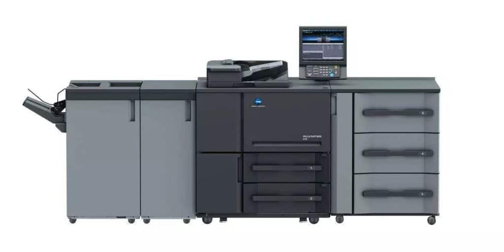 Konica Minolta 6120 production printer for sale offers page